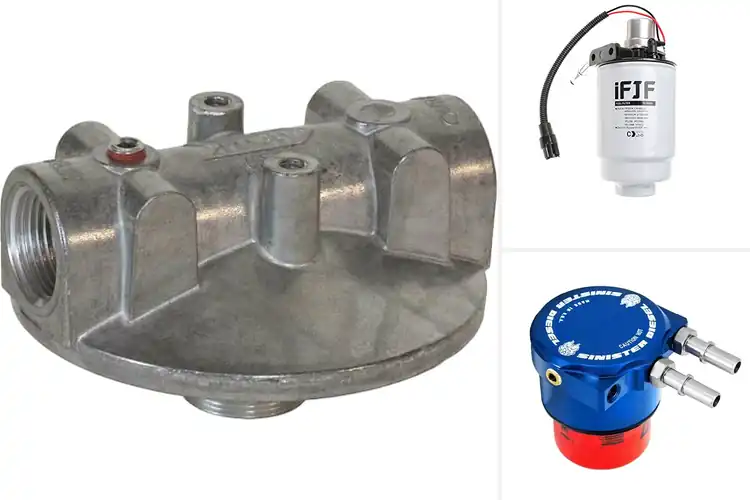 Detailed view of Best Aluminum Fuel Filter Heads