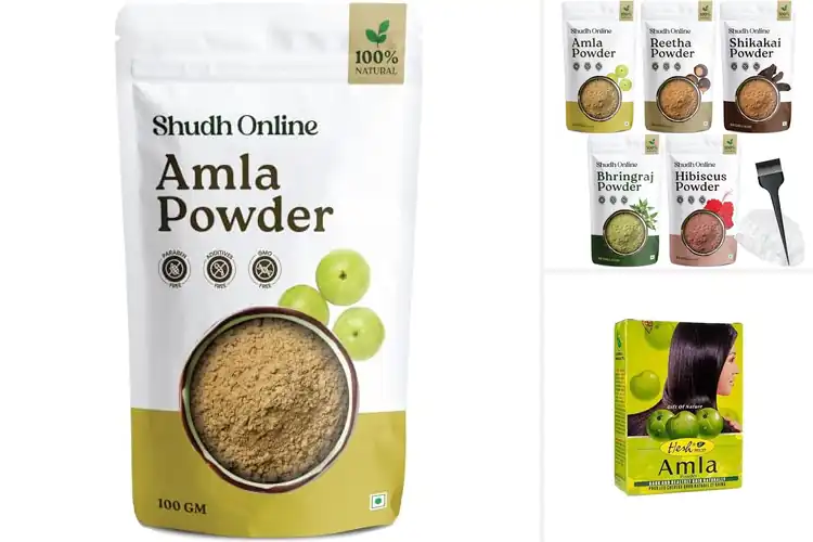 Detailed view of Best Amla Powders For Hair Growth