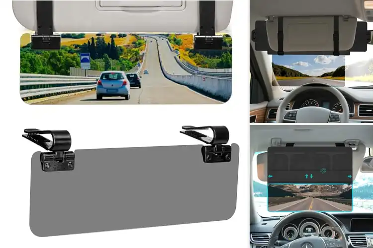 Detailed view of Best Anti‑Glare Sun Visor Extenders