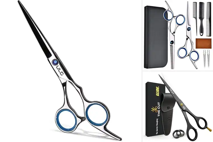 Detailed view of Best Barber Cutting Shears