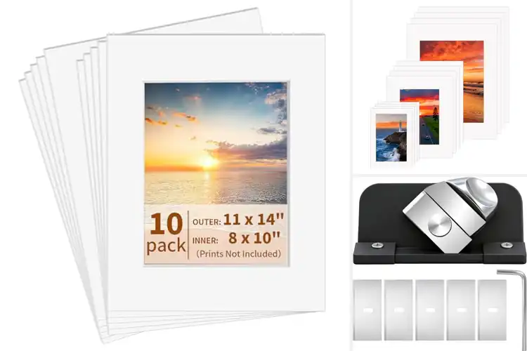 Detailed view of Best Bevel Cut Picture Mats