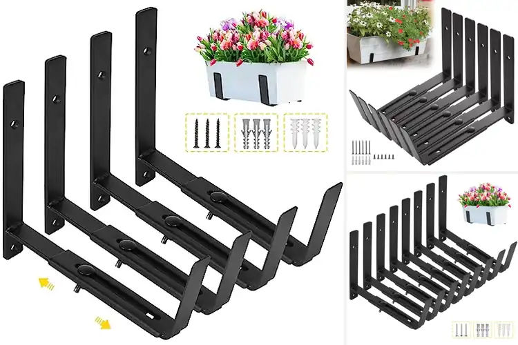 Detailed view of Best Brackets for Window Boxes