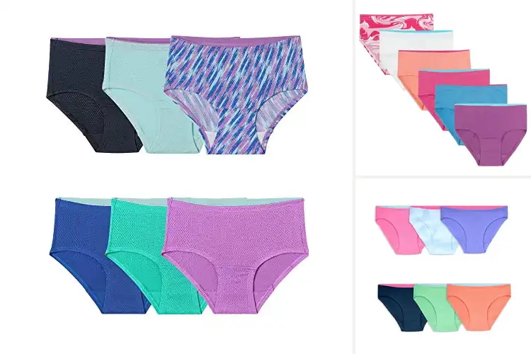 Detailed view of Best Breathable Girls Underwear
