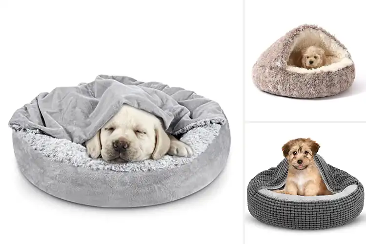 Detailed view of Best Calming Hooded Dog Beds: Cozy & Safe Pet Haven Guide