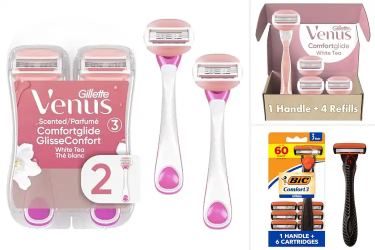 Detailed view of Best Comfort Razors
