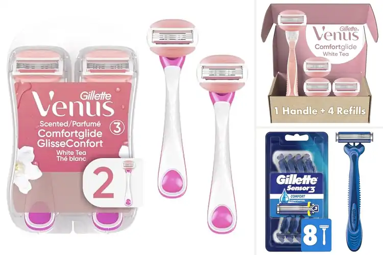 Detailed view of Best Comfortable Razors