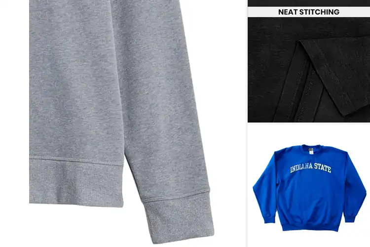 Detailed view of Best Cotton Polyester Blend Sweaters
