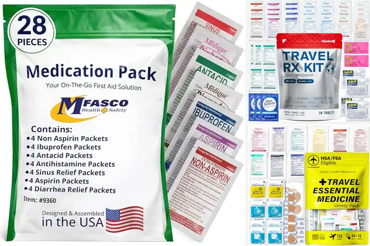 Detailed view of Best Cruise Medicine Kits