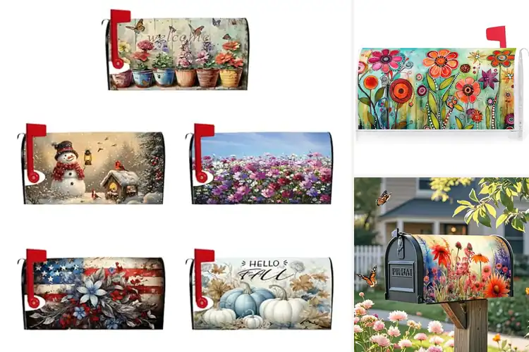 Detailed view of Best Decorative Mailbox Wraps: Transform Your Home with Ease