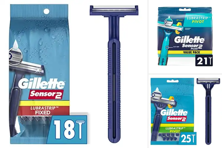 Detailed view of Best Disposable Razors with Lubrastrip