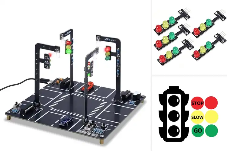 Detailed view of Best DIY Traffic Light Kits