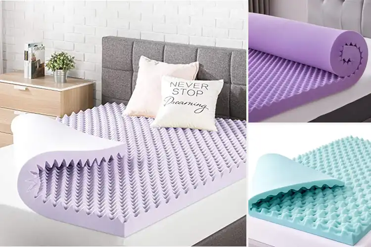 Detailed view of Best Egg Crate Mattress Toppers