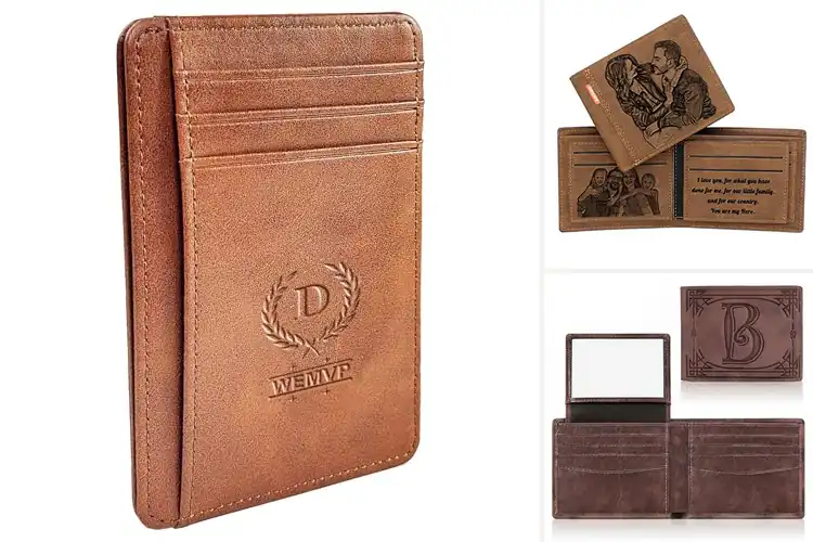 Detailed view of Best Engraved Wallets