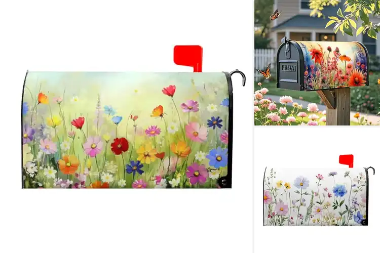 Detailed view of Best Floral Mailbox Covers: Brighten Your Home Beautifully