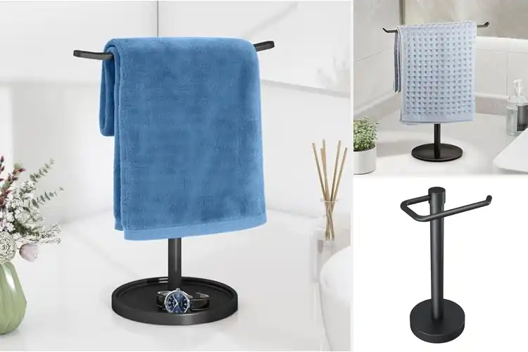 Detailed view of Best Freestanding Towel Holders