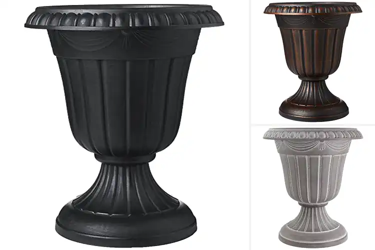 Detailed view of Best Garden Plant Urns