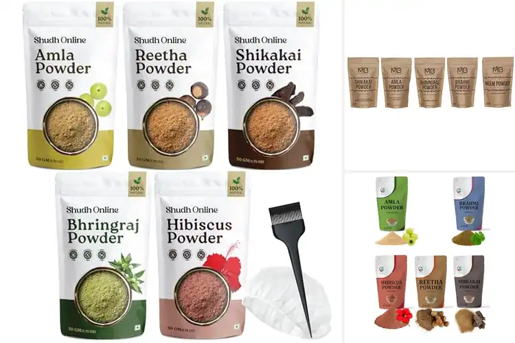 Detailed view of Best Herbal Haircare Powders for Healthy Shine