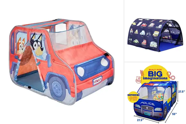 Detailed view of Best Imaginative Play Car Tent