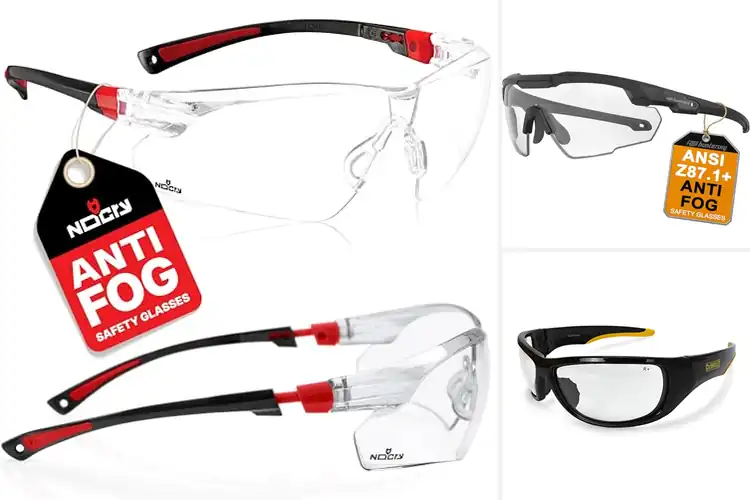 Detailed view of Best Impact Resistant Safety Glasses
