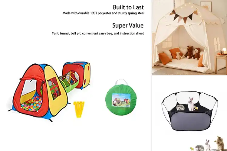 Detailed view of Best Interactive Play Tents: Top Picks for Imaginative Fun