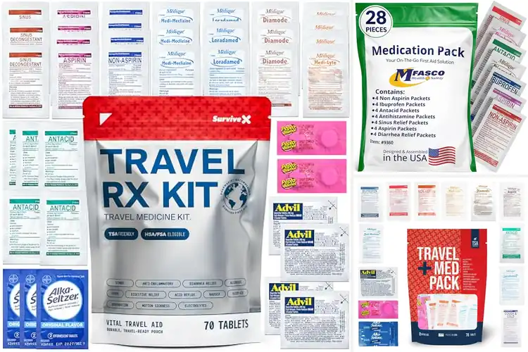 Detailed view of Best International Travel Medicine Kits