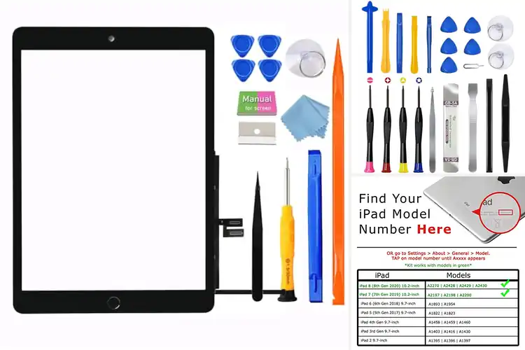 Detailed view of Best iPad DIY Repair Kits