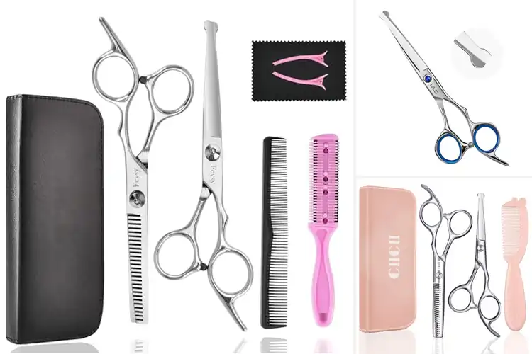 Detailed view of Best Kids Hair Scissors