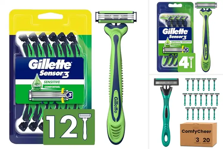 Detailed view of Best Men’s Disposable Razors: Smooth, Effortless Shave