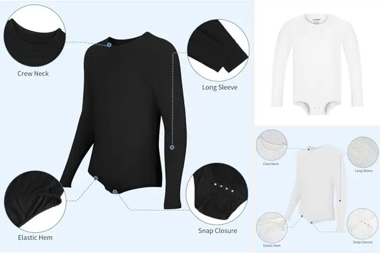 Detailed view of Best Men’s Long Sleeve Onesies: Top 10 Cozy Picks