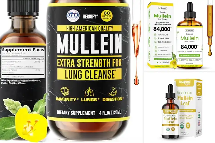 Detailed view of Best Mullein Smoking Detox Drops