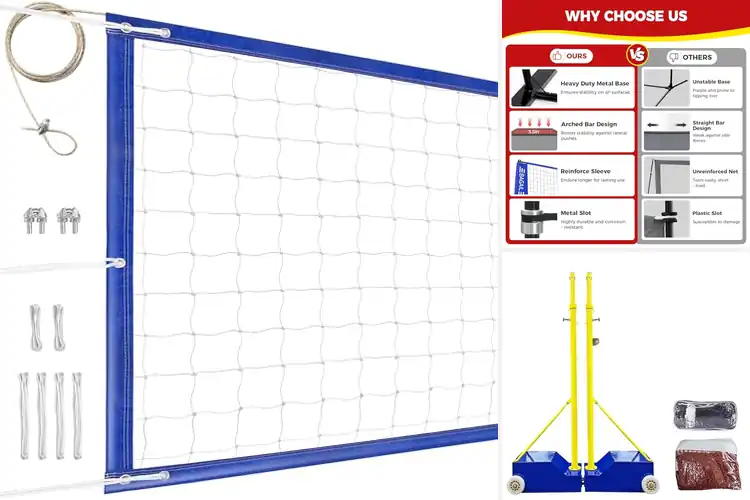 Detailed view of Best Outdoor Volleyball Standards