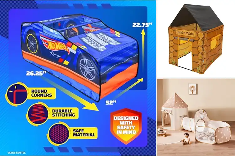 Detailed view of Best Play Tents With Track Connections