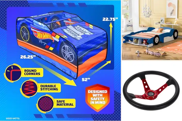 Detailed view of Best Race Car Playhouses: Top 3 Picks for Fun & Adventure