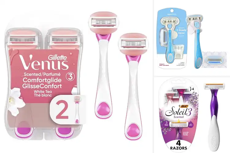 Detailed view of Best Razors with Moisturizing Strips