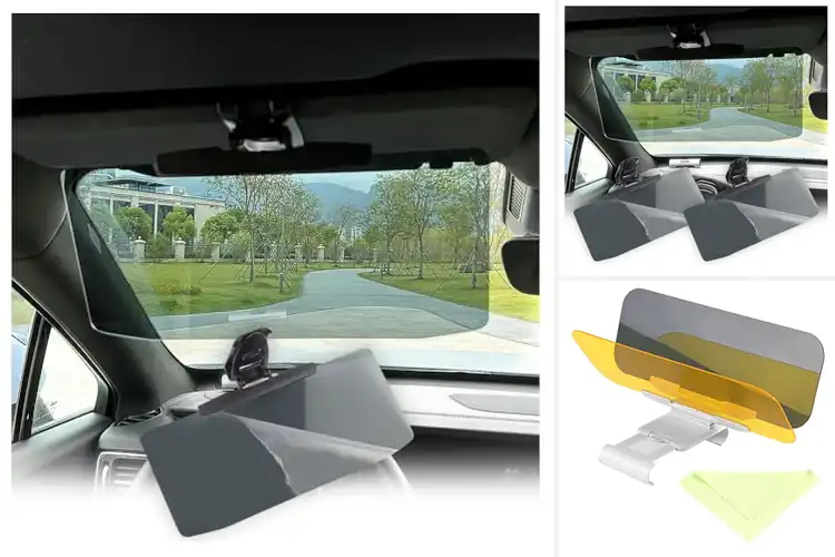 Detailed view of Best Reinforced Glass Visor Extenders
