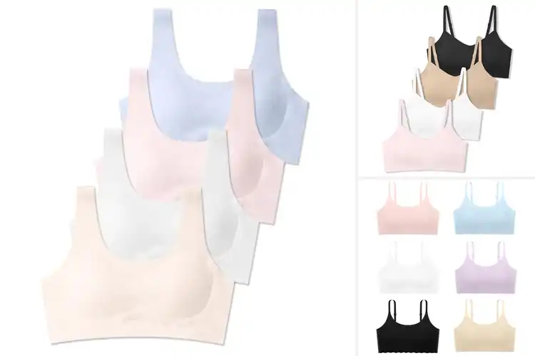 Detailed view of Best Seamless Teen Bras for All-Day Comfort & Support