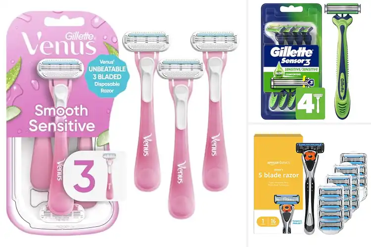 Detailed view of Best Shaving Razors