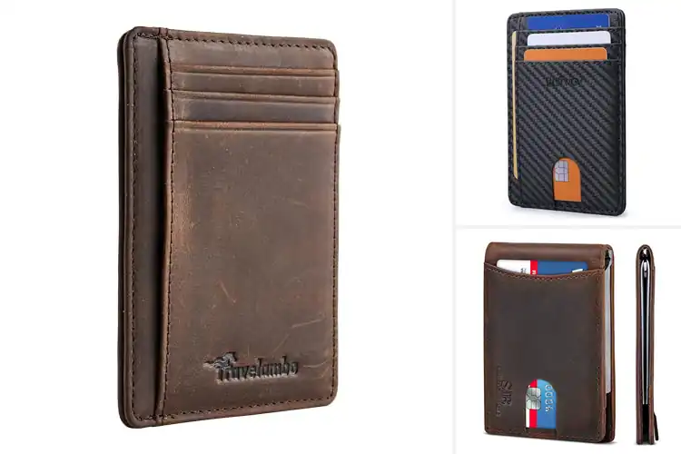 Detailed view of Best Slim Front Pocket Wallets