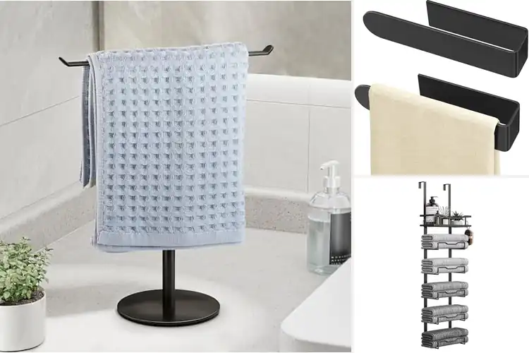 Detailed view of Best Small Space Towel Holders