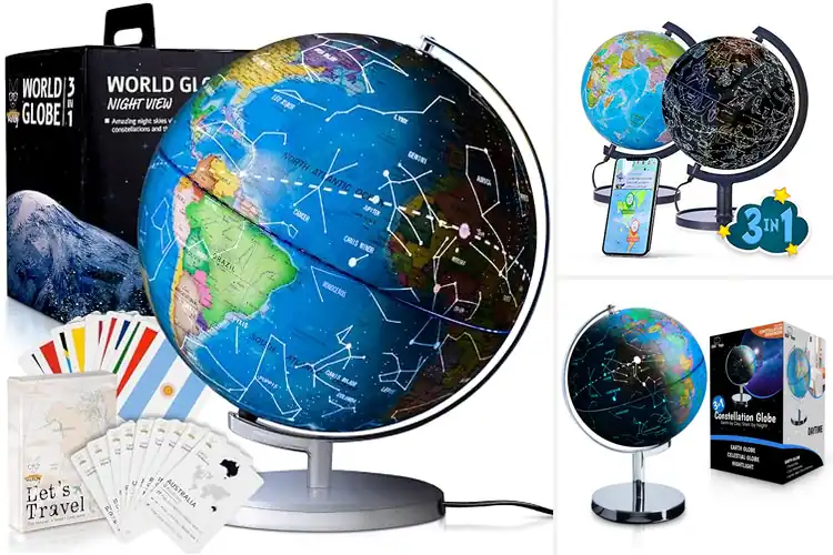 Detailed view of Best Smart Globes: Top 10 Picks for Fun & Engaging Learning