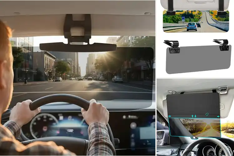 Detailed view of Best Snow‑Blindness Sun Visor Extenders