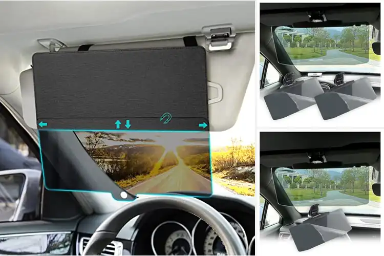 Detailed view of Best Snow Blindness Visors: Clear Vision on Bright Roads