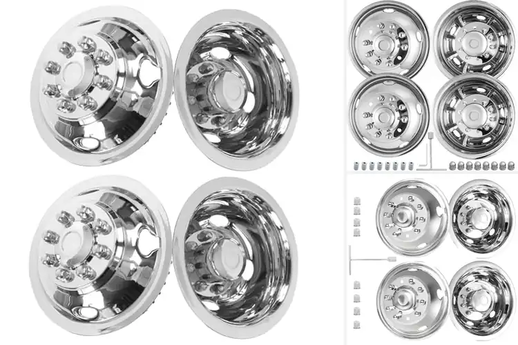Detailed view of Best Stainless Steel Wheel Covers