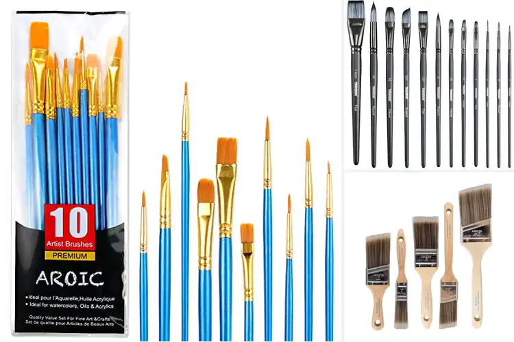 Detailed view of Best Synthetic Brushes