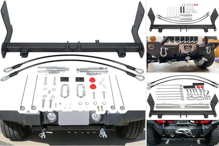 Detailed view of Best Tow Bar Base Plates for Jeep Wrangler