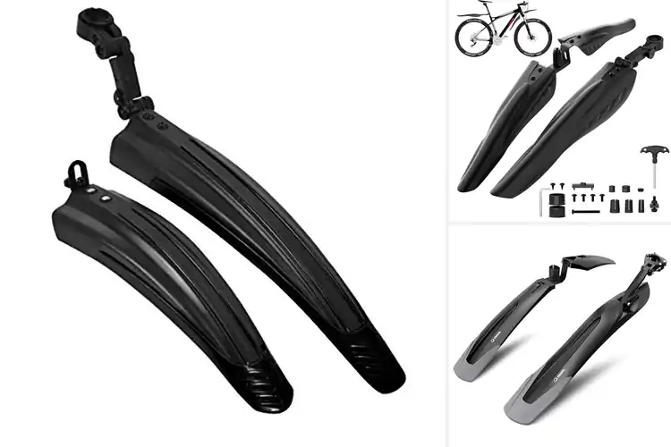 Detailed view of Best Universal Bike Mudguards: Ride Clean, Stay Dry