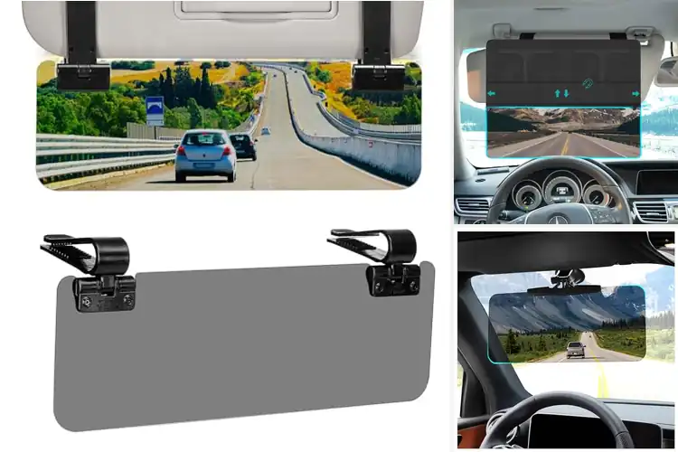Detailed view of Best Universal Car Sun Visors