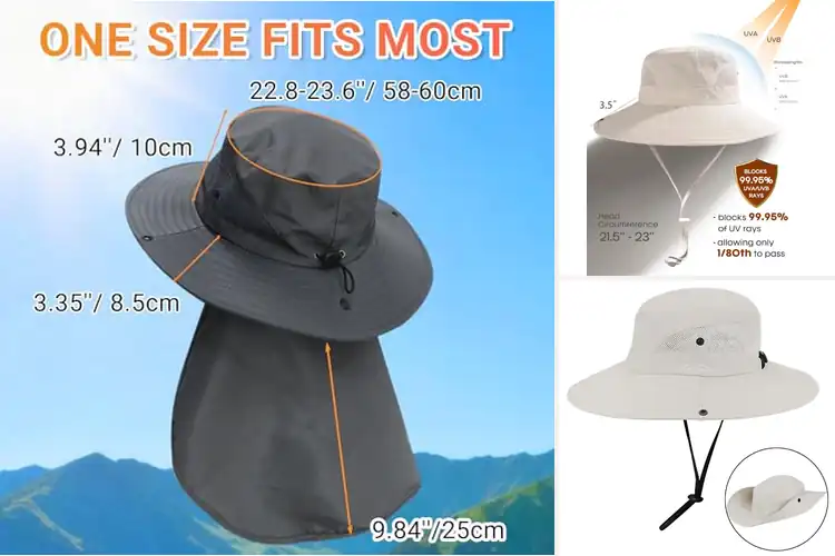 Detailed view of Best UV Protection Hats: Stay Safe & Stylish Under the Sun