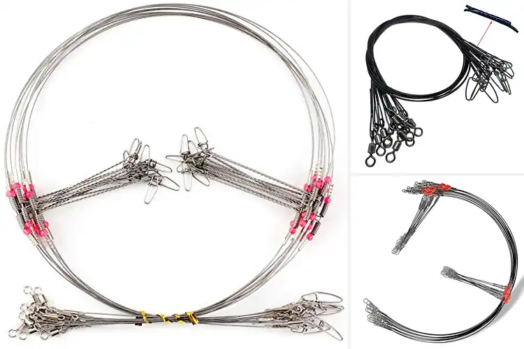 Detailed view of Best Wire Leader Rigs