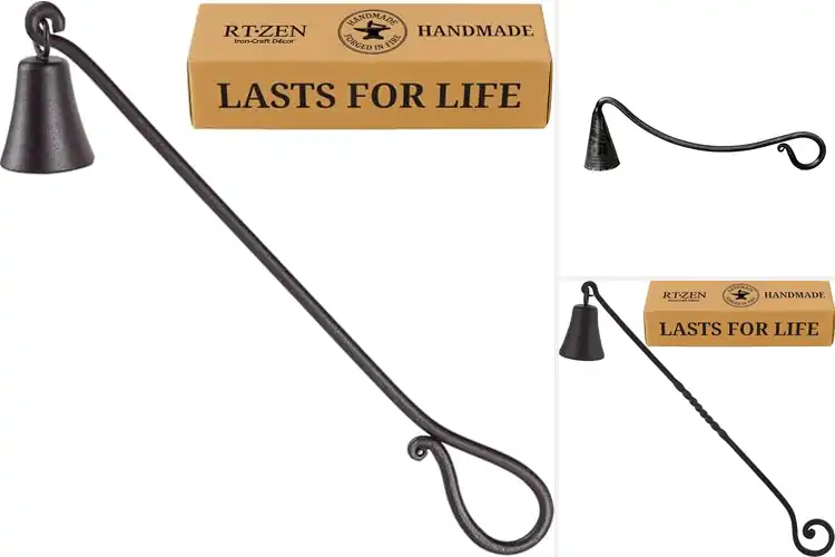 Detailed view of Best Wrought Iron Candle Snuffers